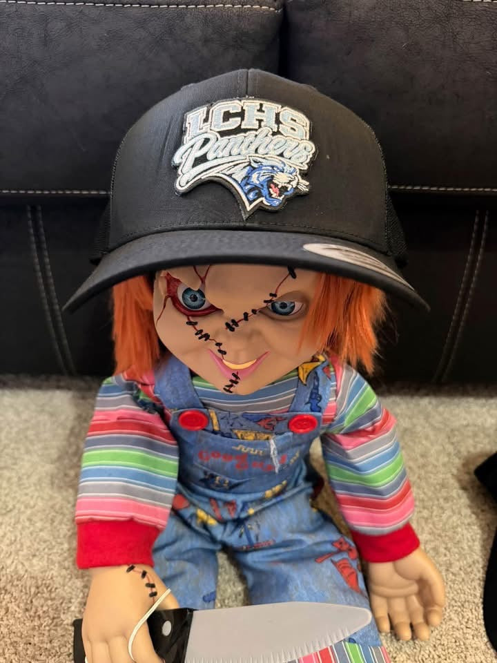 Lchs embroidery patch truck hat