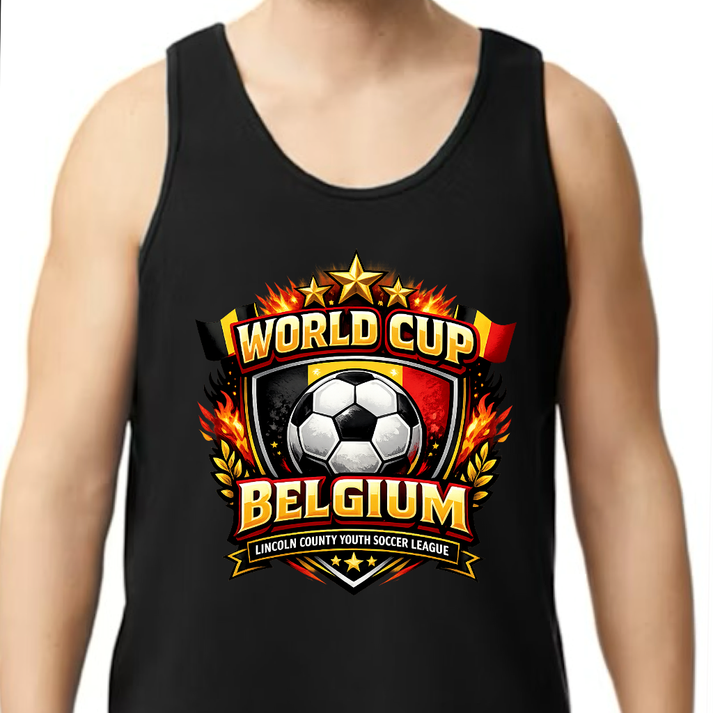 23 Belgium mens tank