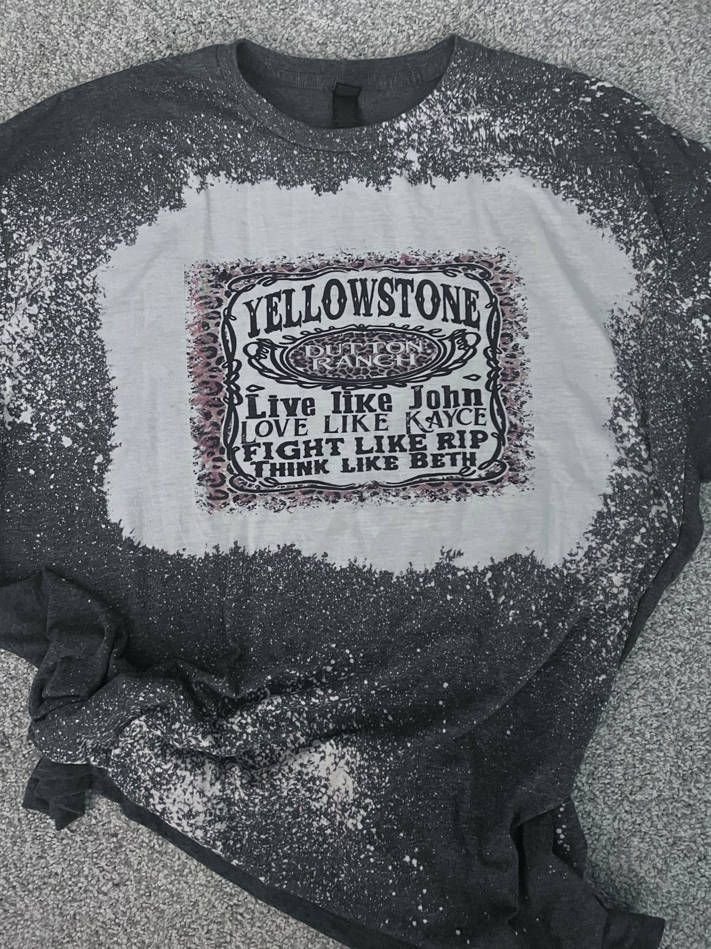 Yellowstone bleached shirt