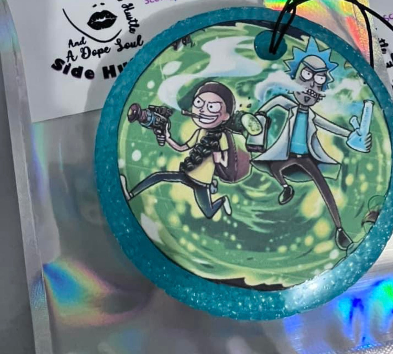 Rick and Morty round Freshie