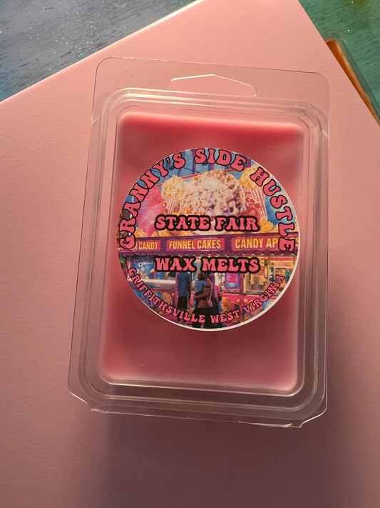 State fair (cotton candy, funnel cake, caramel apple)