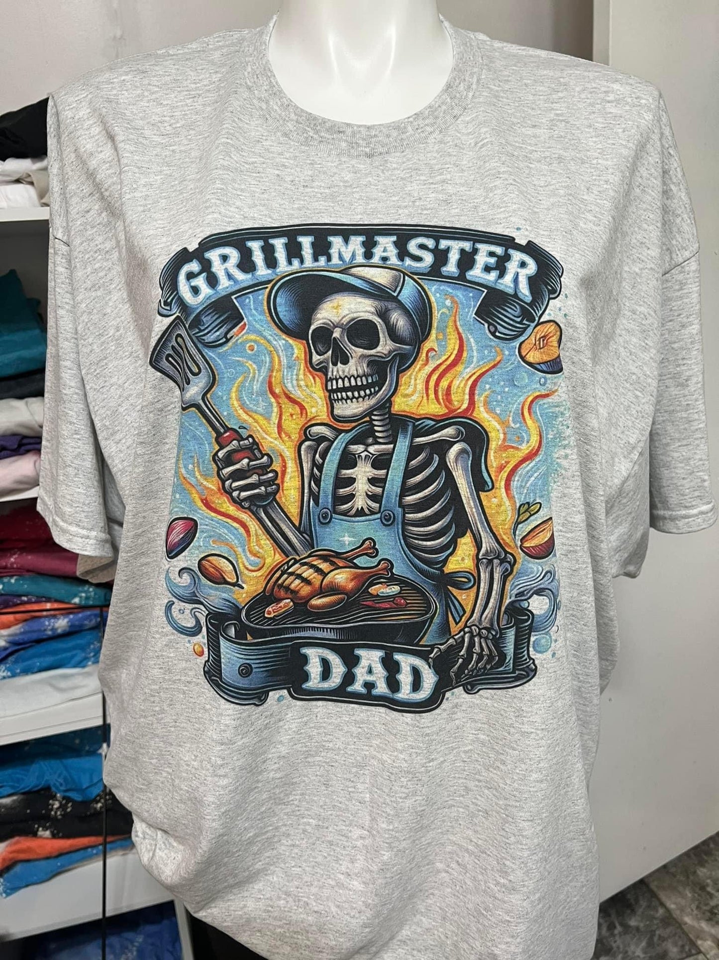 Grillmaster dad shirt