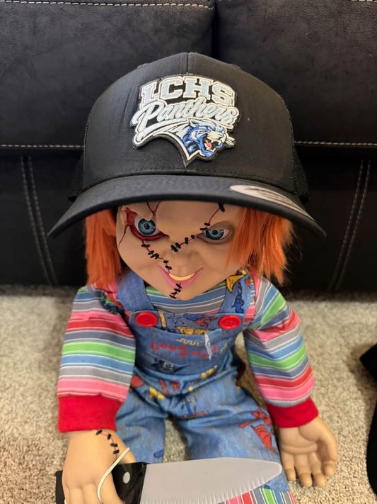 Lchs embroidery patch truck hat