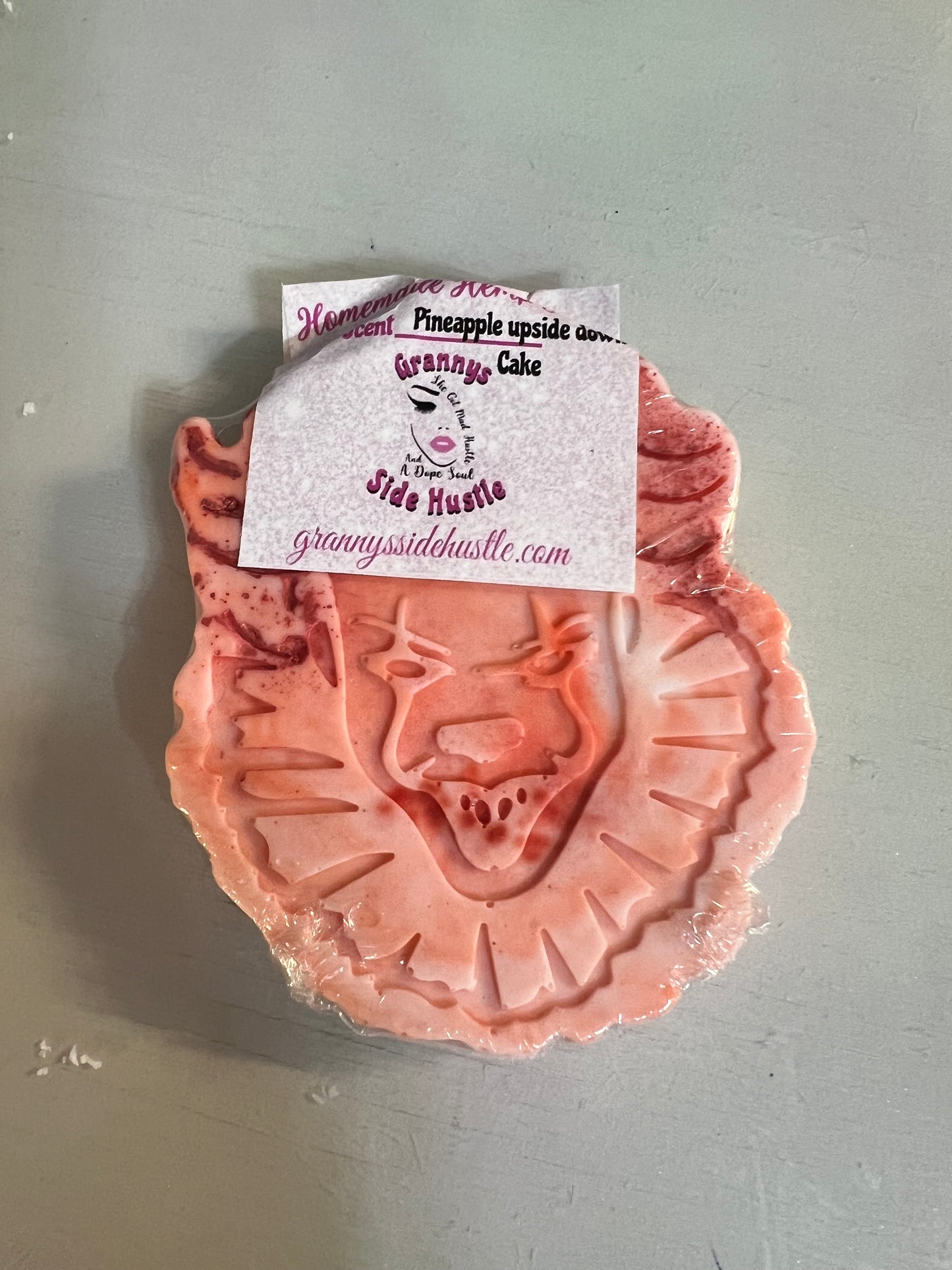 Pennywise upside down cake soap bar