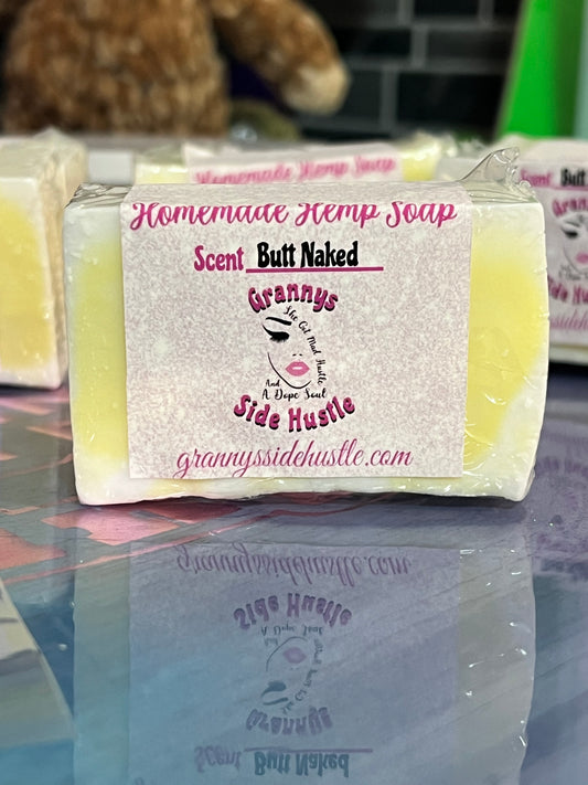 Butt naked soap bars