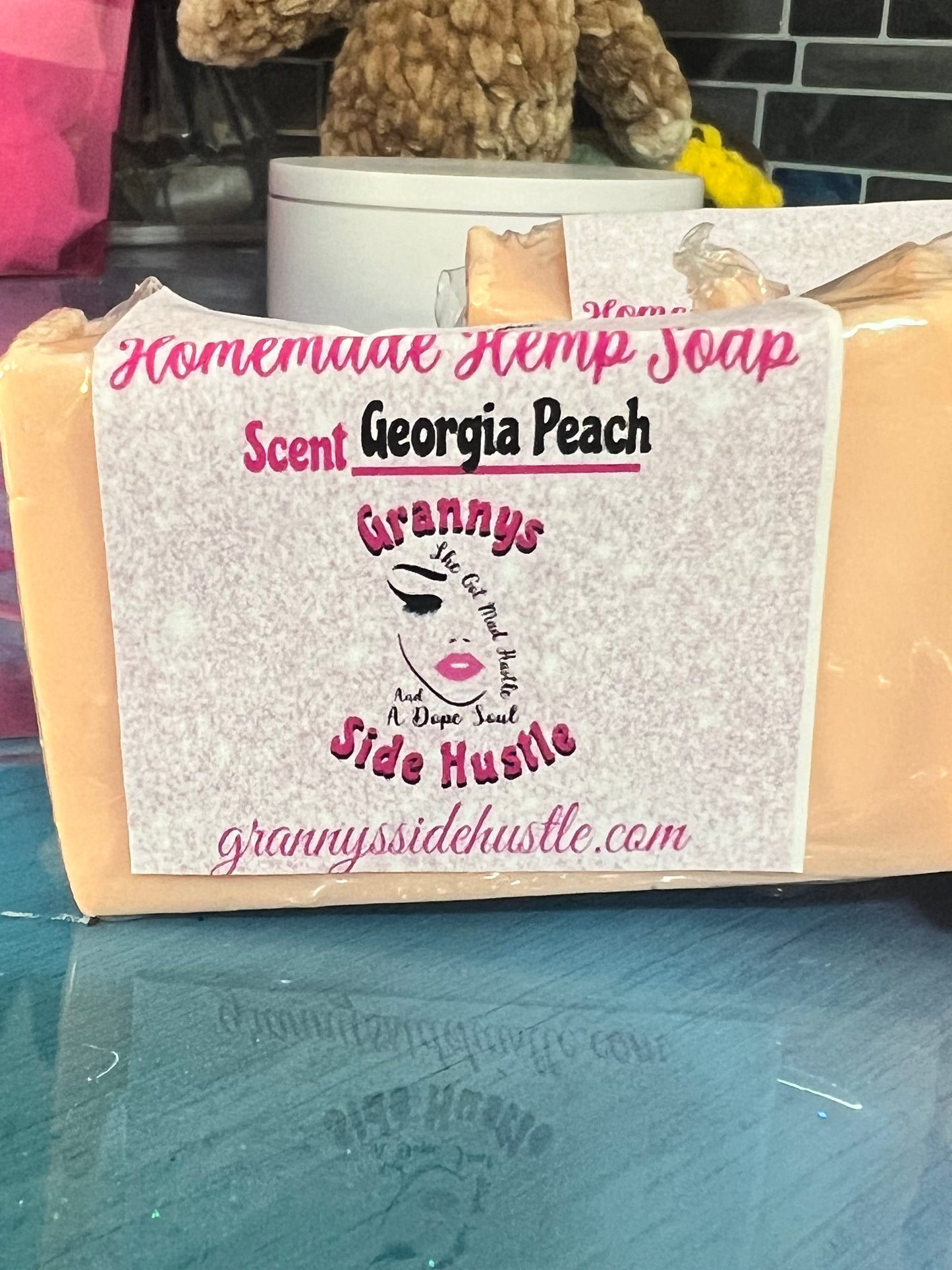 Georgia Peach soap bar