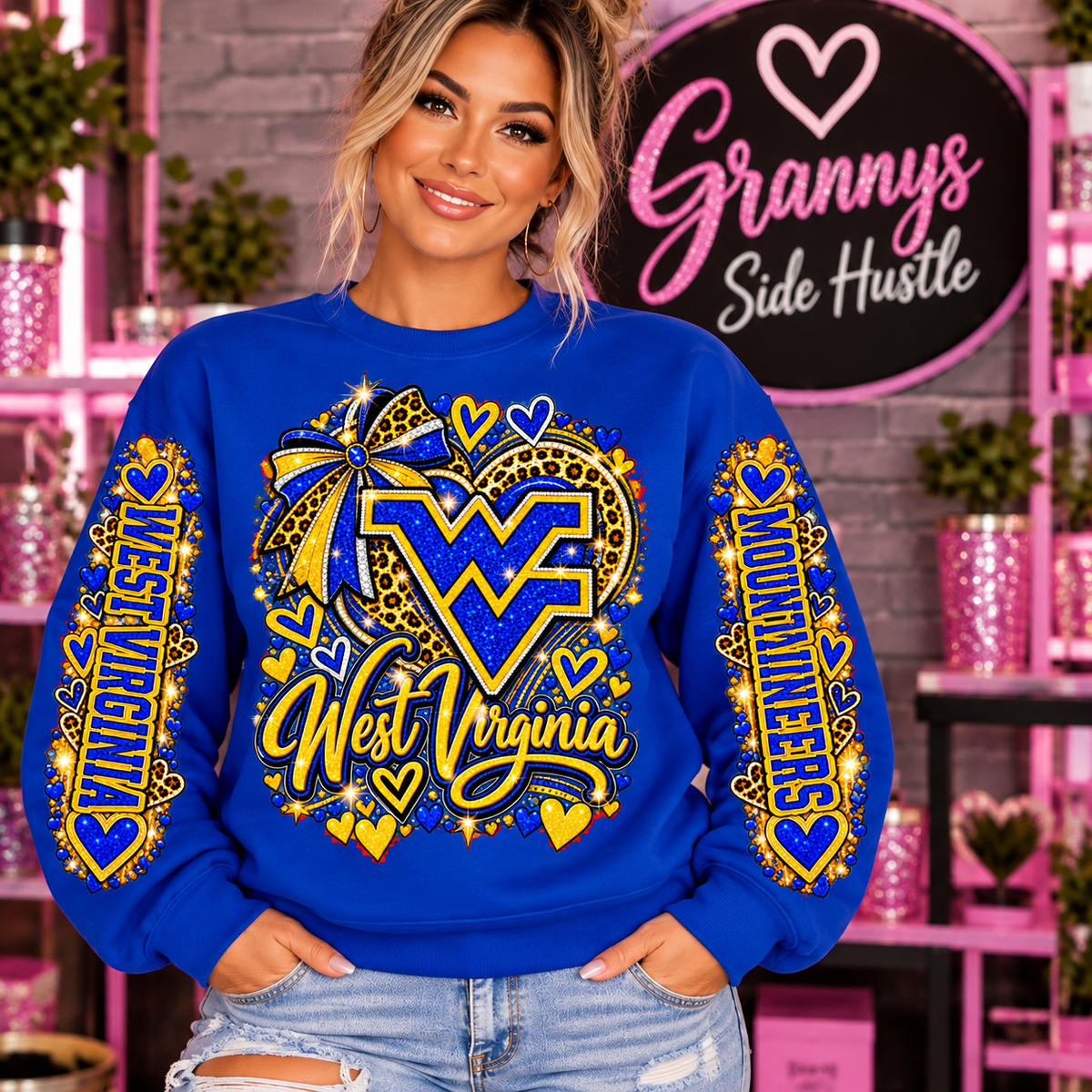 Wv mountaineers sparkly