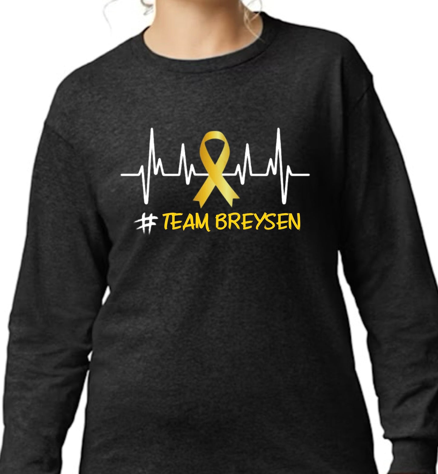 Heart beat team Breysen t-shirt short/longsleeve