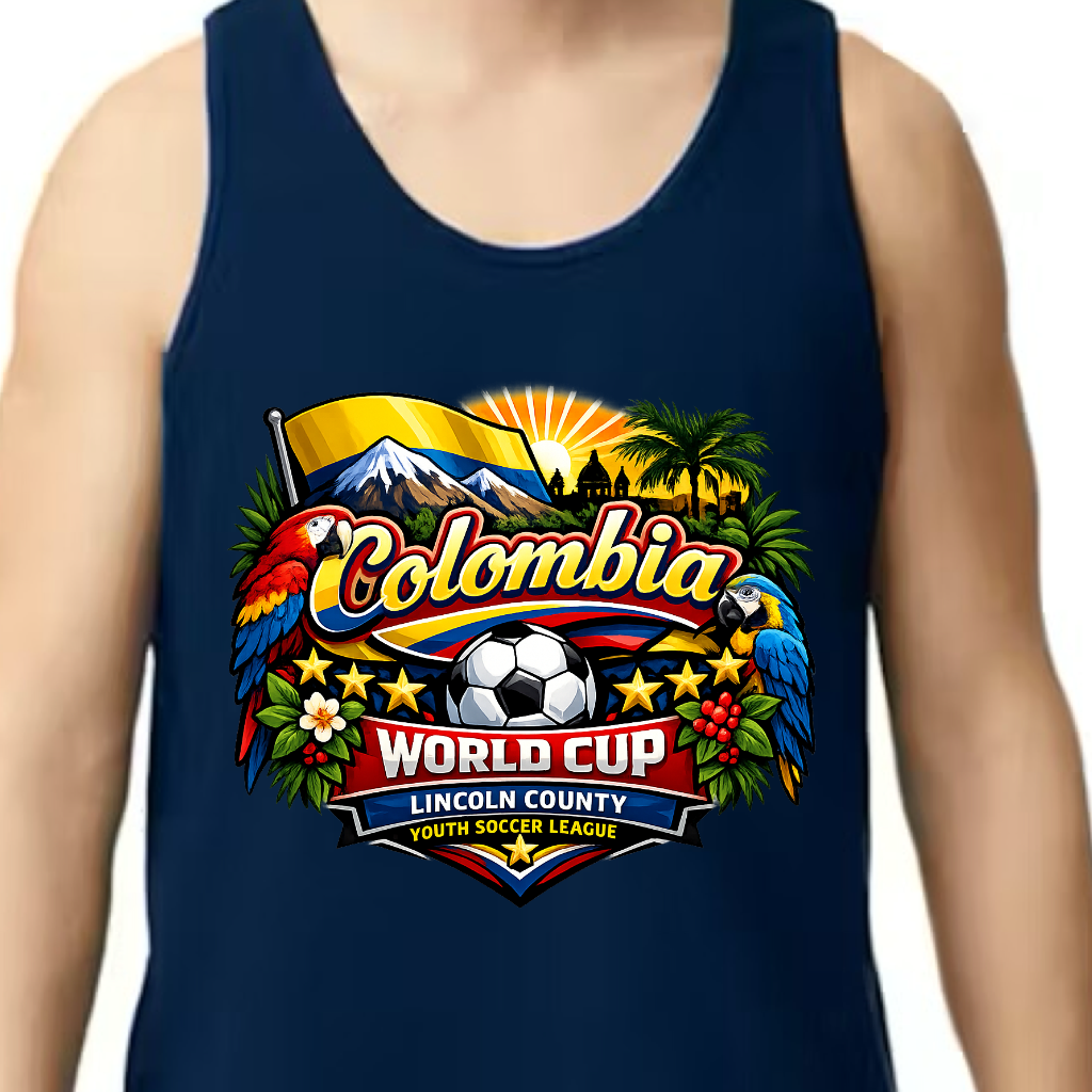18 Colombia mens tank