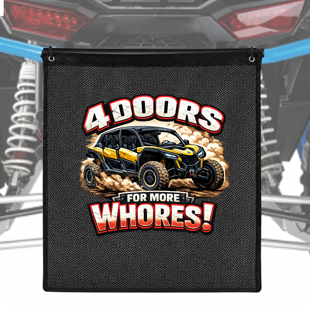 4 doors for more whores can am