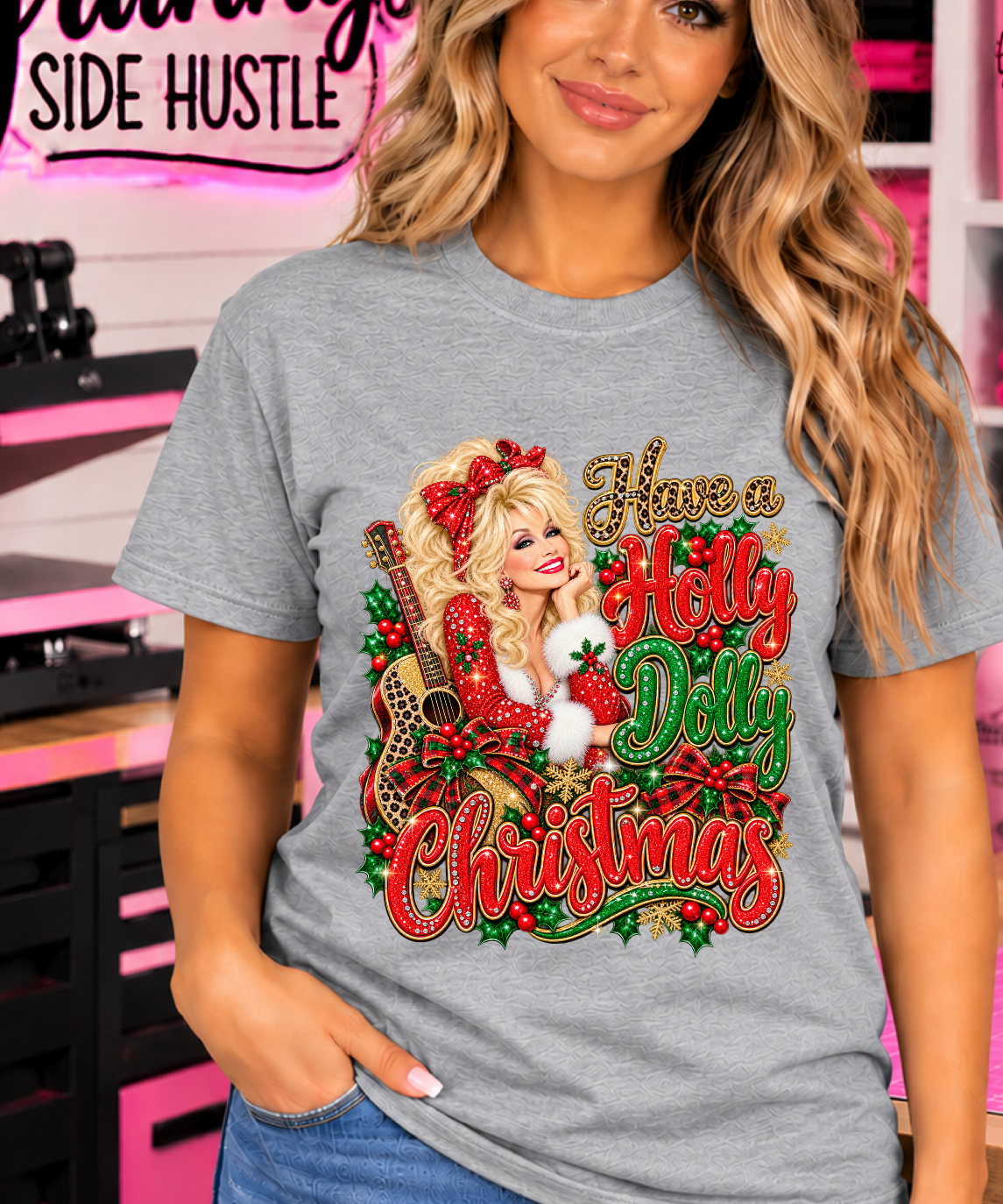 Holly dolly Christmas