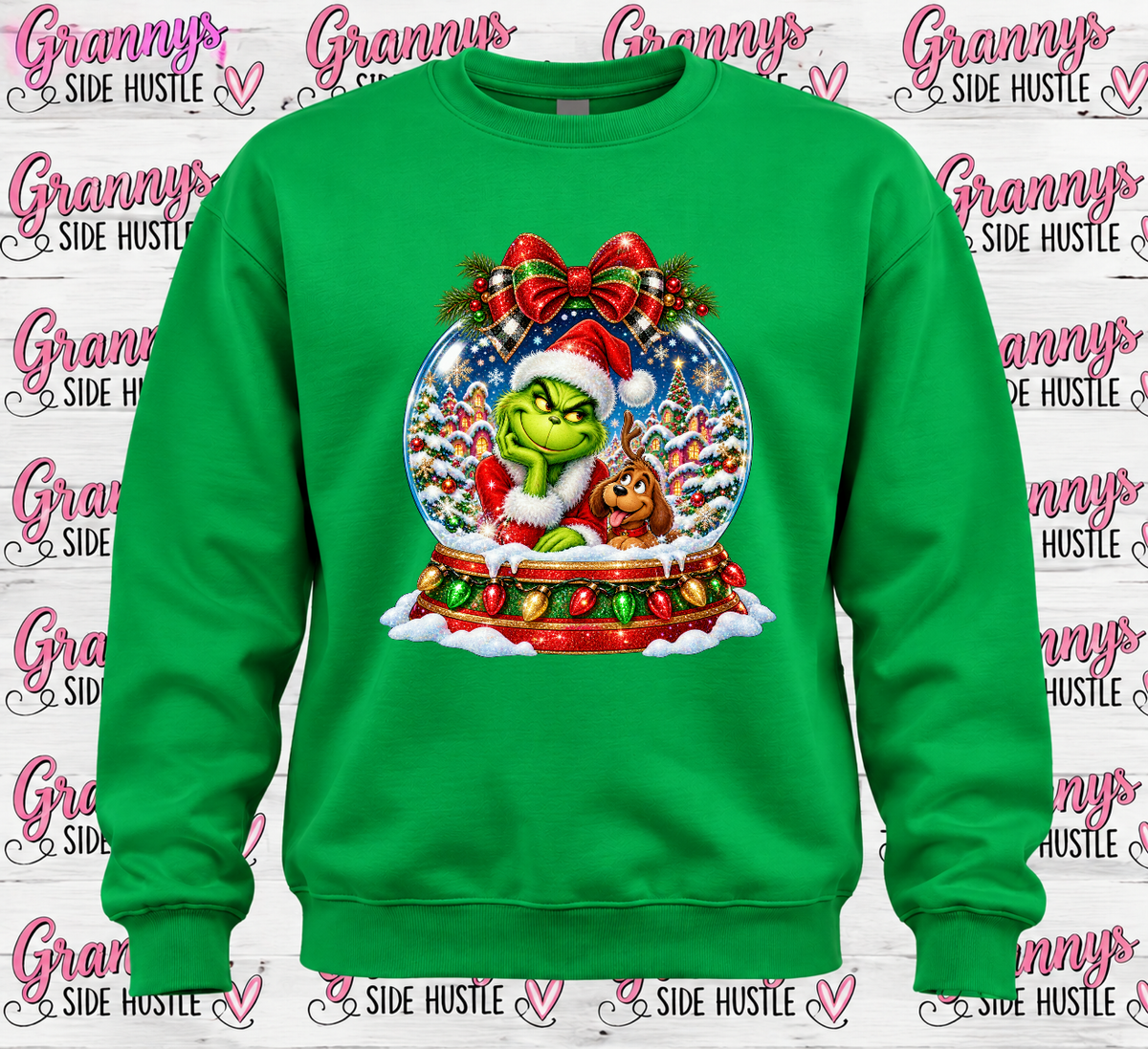 Gr n mx snow globe