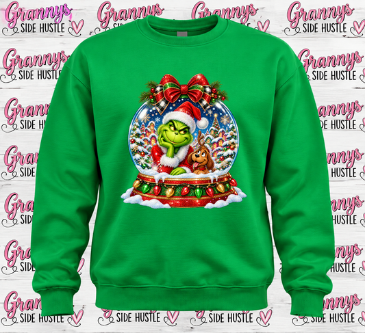 Gr n mx snow globe
