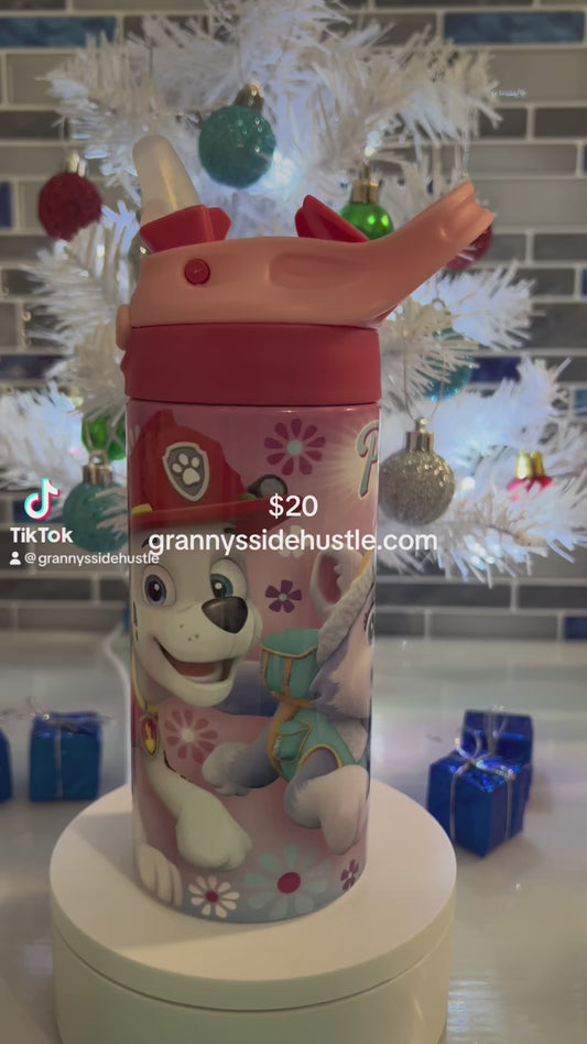 Paw patrol kids water bottle